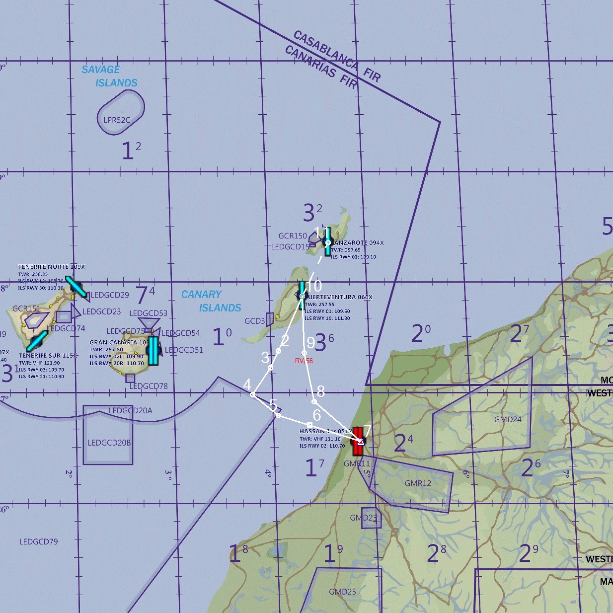 Flight Map